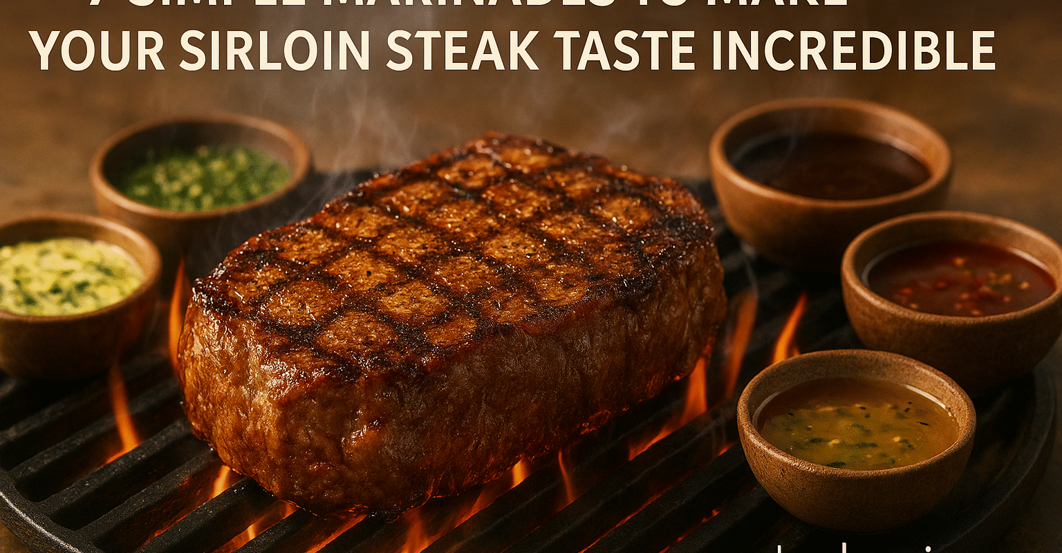 7 Simple Marinades to Make Your Sirloin Steak Taste Incredible