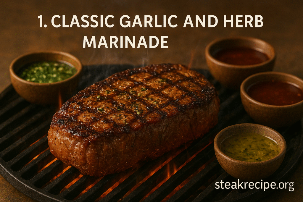 Classic Garlic and Herb Marinade
