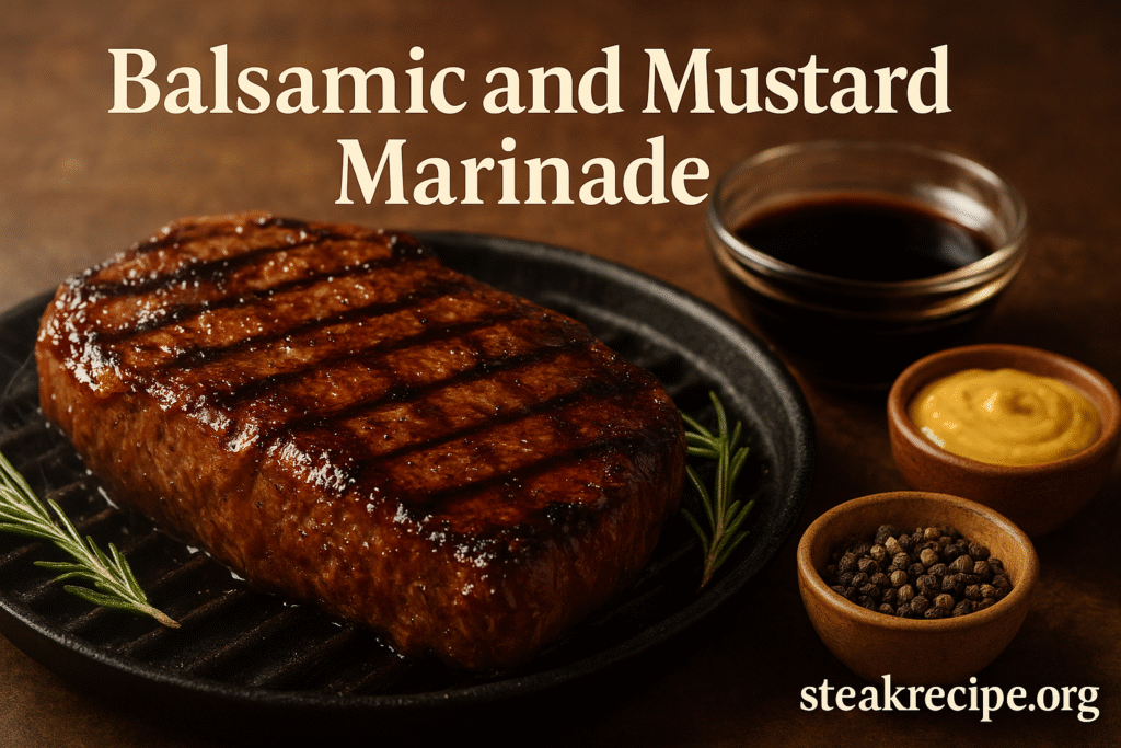 Balsamic and Mustard Marinade