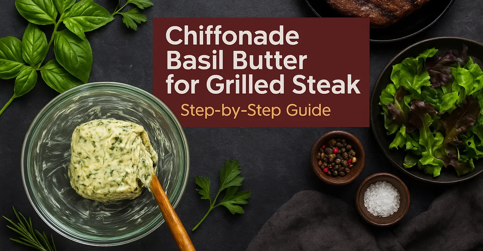 Chiffonade Basil Butter