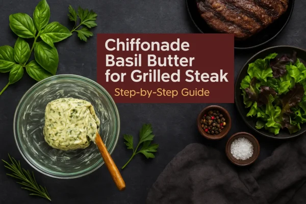 Chiffonade Basil Butter