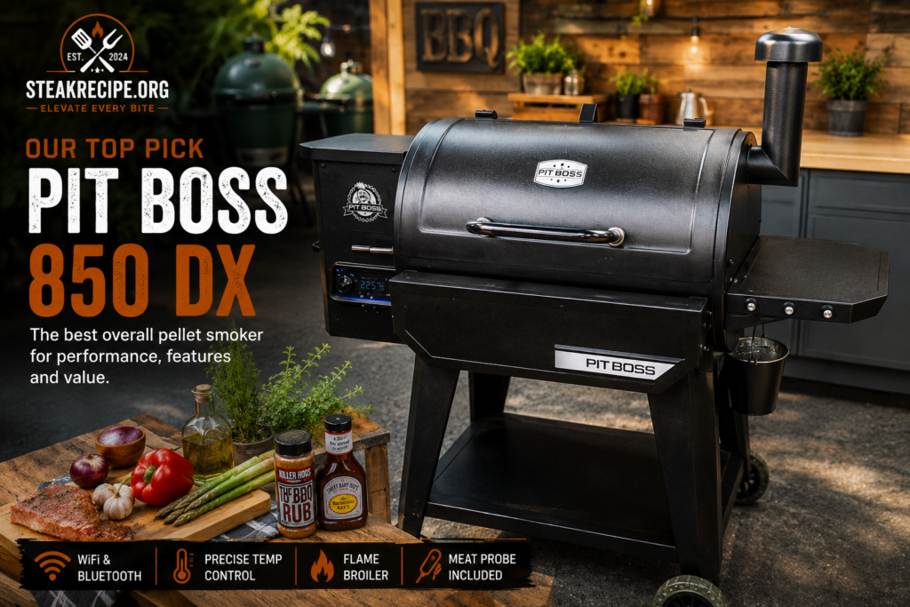 Pit Boss 850 DX Pellet Smoker & Grill