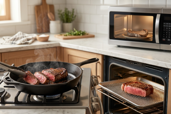 How to Reheat Steak the Right Way in 2026 (No More Dry, Rubbery Meat)