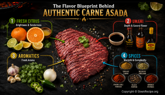 The Flavor Blueprint Behind Authentic Carne Asada