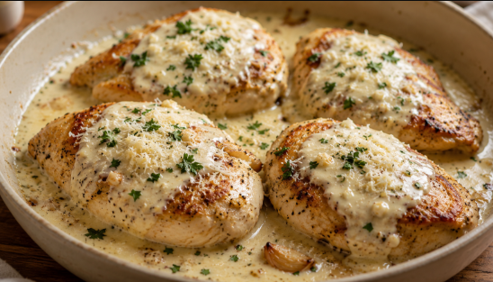 Garlic Parmesan Sauce for Chicken