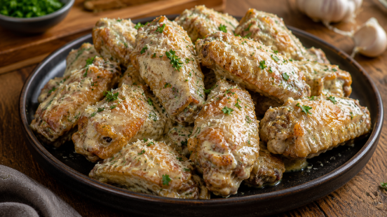 Garlic Parmesan Sauce for Wings